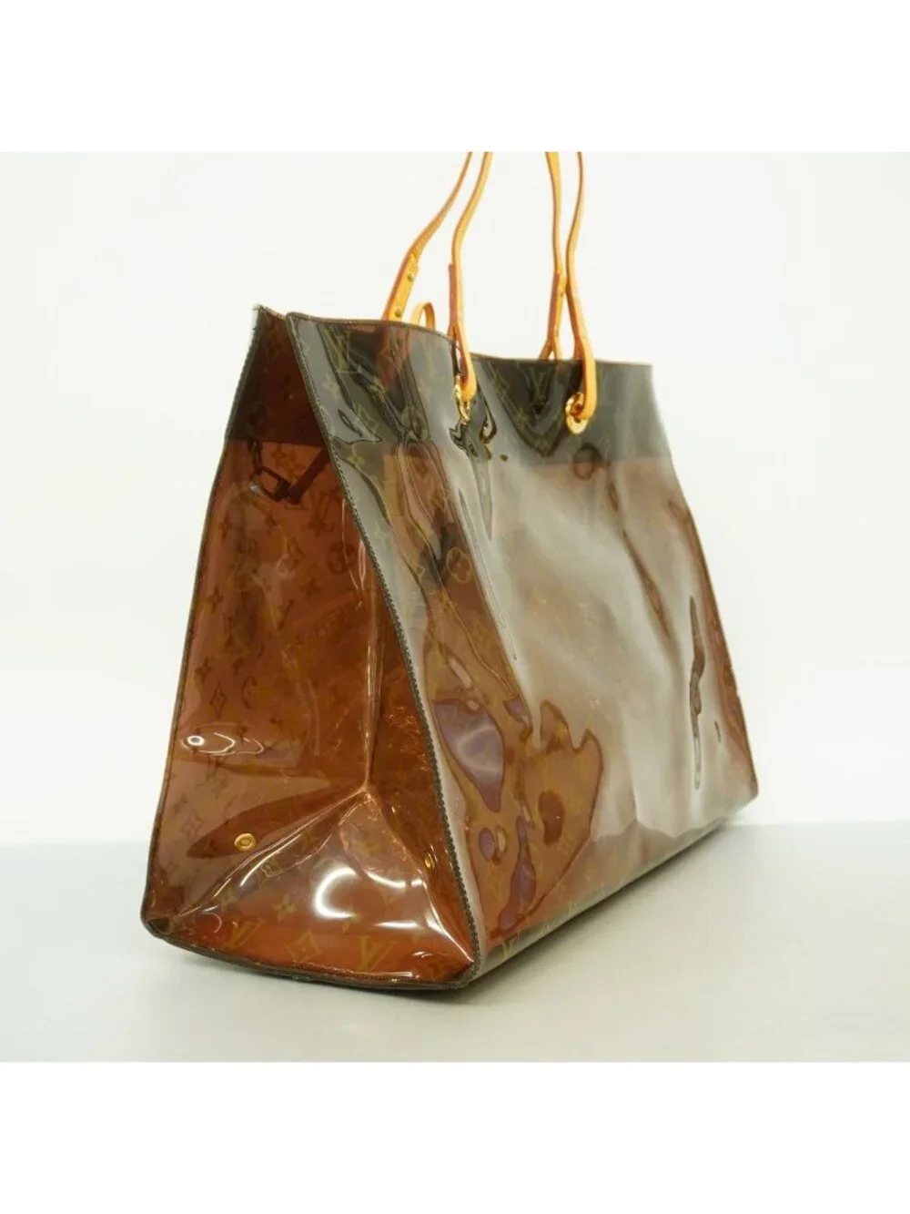 Louis Vuitton Tote Monogram Vinyl Caba Cruise Brown